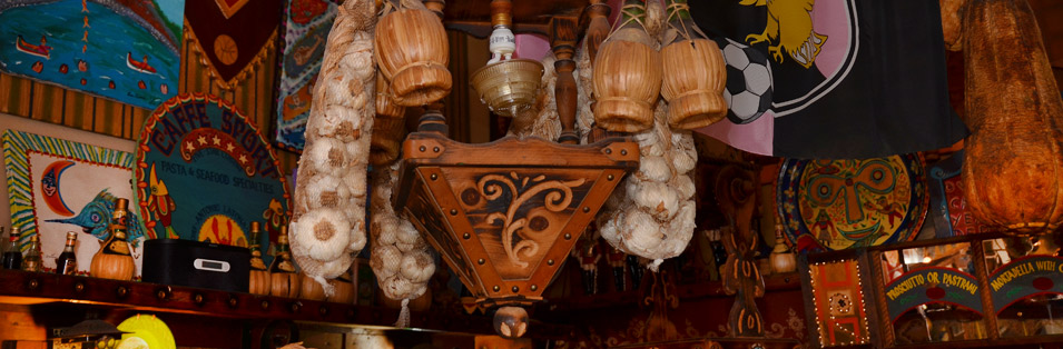 Authentic Italian Cuisine...it’s like eating in old Italy.